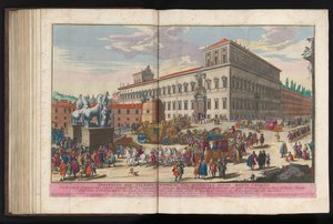Piazza del Quirinale in Rom von Gommarus Wouters