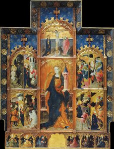 Altarbild der Heiligen Barbara