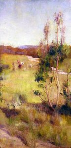 Gummibäume und Rinder von Gordon Coutts