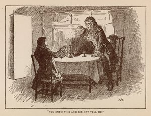 Illustration für Die Geschichte von Henry Esmond von Thackeray von Gordon Frederick (after) Browne