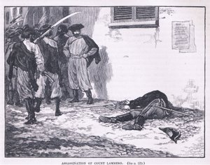 Ermordung von Graf Lamberg, 1849 von Gordon Frederick Browne