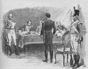 General Whitelocke wurde vor ein Kriegsgericht gestellt, 1902 von Gordon Frederick Browne