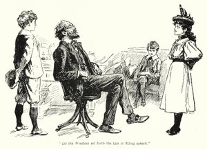 Illustration für Die Geschichte der Schatzsucher von E. Nesbit