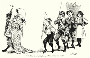 Illustration für Die Geschichte der Schatzsucher von E. Nesbit (Lithografie) von Gordon Frederick Browne