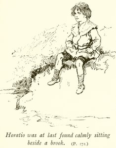 Nelson als Junge von Gordon Frederick Browne