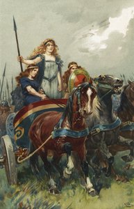 Königin Boudicca von Gordon Frederick Browne