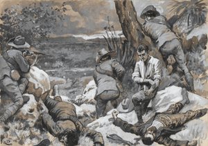 Der Burenangriff auf Caesars Lager: Eine heiße Ecke mit den Border Mounted Rifles