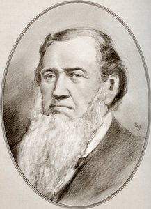Brigham Young, aus Living Biographies of Religious Leaders