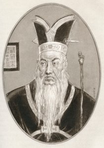 Konfuzius, aus Living Biographies of Religious Leaders