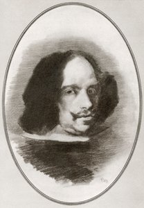 Diego Rodríguez de Silva y Velázquez, aus „Lebende Biographien großer Maler“ von Gordon Ross