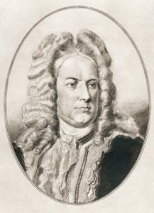 George Frideric oder Frederick Handel, aus Living Biographies of Great Composers
