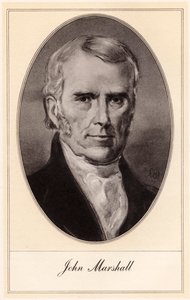 John Marshall, amerikanischer Staatsmann und Jurist, frühes 20. Jahrhundert