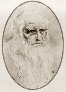 Leonardo di ser Piero da Vinci, aus „Lebende Biographien großer Maler“