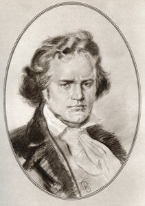 Ludwig van Beethoven, aus „Lebende Biographien großer Komponisten“