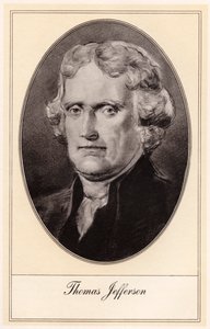 Thomas Jefferson, dritter Präsident der Vereinigten Staaten, frühes 20. Jahrhundert