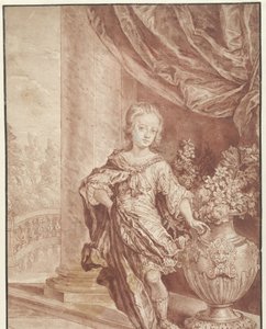 Porträt eines unbekannten jungen Mannes in einer imaginären römischen Kostüm von Gottfried Kneller