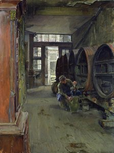 In der Essigfabrik in Hamburg, 1891 von Gotthardt Johann Kuehl