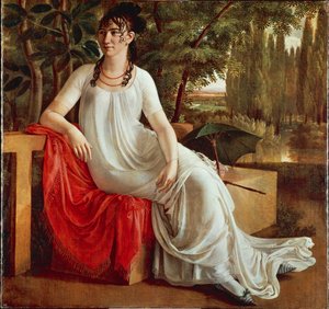 Frau Wilhelmine von Cotta, von Christian Gottlieb Schick