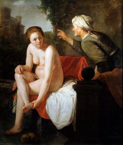 Badende Bathseba, 17. Jahrhundert