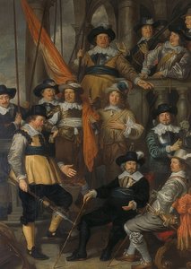 Die Kompanie des Hauptmanns Albert Bas und des Leutnants Lucas Conijn