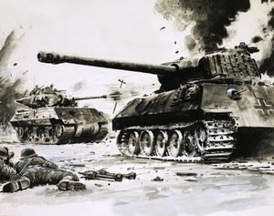 Panzer auf den Straßen von Graham Coton