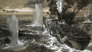 Der Hilfskreuzer Jervis Bay kämpfte bis zum Tod, als ein britischer Konvoi überfallen wurde