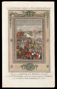 Die berühmte Schlacht am Boyne in Irland, 1690 von Grainger