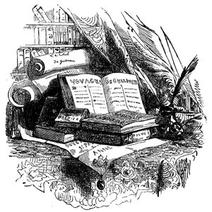 Illustration für Gullivers Reisen von Jonathan Swift