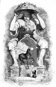 Illustration für Gullivers Reisen von Jonathan Swift