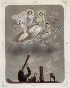 Sterne: Frauen, die "Die Nebel" darstellen - von Grandville von Grandville