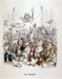 Der Maskenball der Tiere - von Grandville