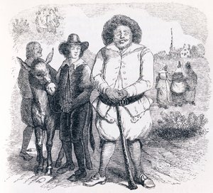Der Müller, sein Sohn und der Esel von Grandville