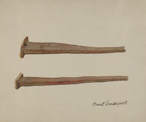 Handgeschmiedete Nägel von Grant Vanderpool