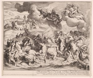 Durchquerung des Roten Meeres (linker Teil)