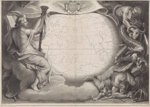 Allegorisches Porträt von Ludwig XIV., König von Frankreich