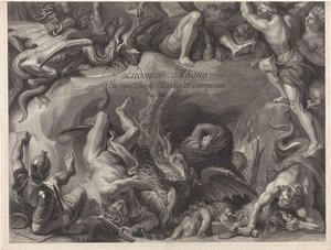 Allegorisches Reiterporträt von Ludwig XIV., König von Frankreich