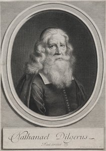 Nathanael Dilgerus, Pfarrer von Danzig von Gérard Edelinck