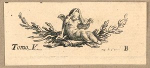 Amor mit Schleier von Gravelot