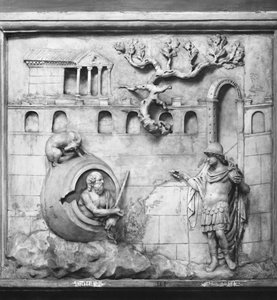 Diogenes und Alexander der Große (356-323 v. Chr.) von Greco Roman Greco Roman