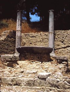 Ort, an dem das olympische Feuer für jedes Spiel entzündet wird von Greek Greek