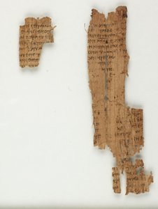 MS Gen 102613 Papyrus 22 aus dem Johannesevangelium (Tinte auf Papyrus)