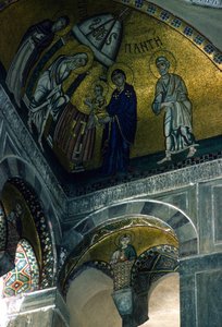 Darstellung im Tempel, Mosaik aus dem Katholikon