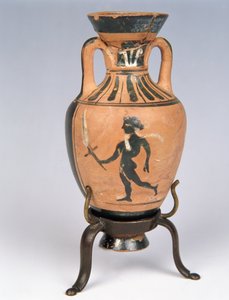 Kleine Panathenäische Amphora, Bulas-Gruppe, Athen (Keramik) von Greek School