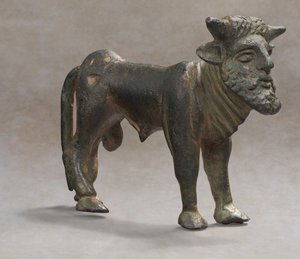 Ein griechischer Bronze-Acheloos, ca. 500-450 v. Chr.