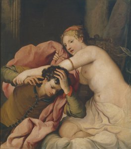 Joseph und die Frau des Potiphar von Gregorio Lazzarini