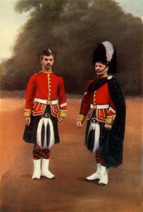 Private und Korporal der Gordon Highlanders, 1900
