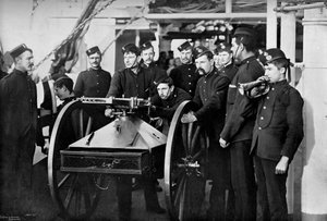 Abwehrübung, Sheerness Gunnery School, Kent, 1896
