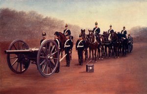 Royal Field Artillery Action Front