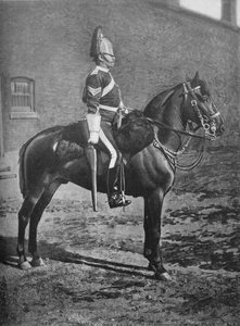 Sergeant, 2. Dragoner-Garde Queens Bays, um 1880