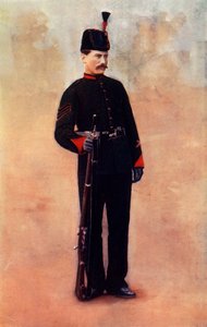 Sergeant der Königlichen Gewehre, 1900 von Gregory and Co